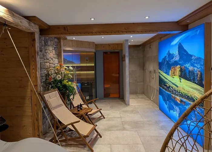 Wellness Mit Sauna, Outdoor Whirlpool & Kamin Bischofswiesen