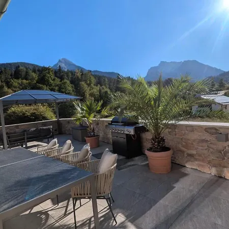 Wellness Mit Sauna, Outdoor Whirlpool & Kamin Apartamento Bischofswiesen