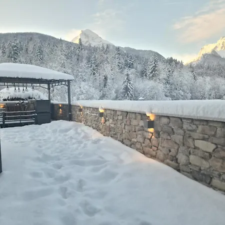 Wellness Mit Sauna, Outdoor Whirlpool & Kamin Bischofswiesen