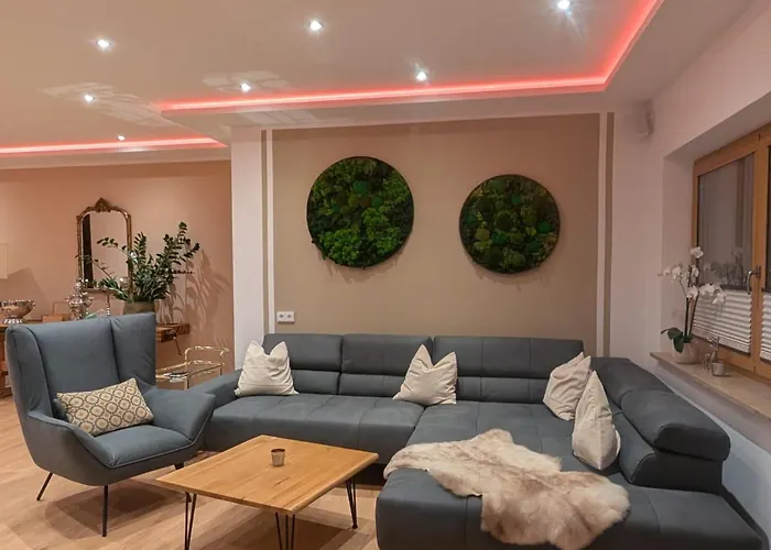 דירה Wellness Mit Sauna, Outdoor Whirlpool & Kamin *